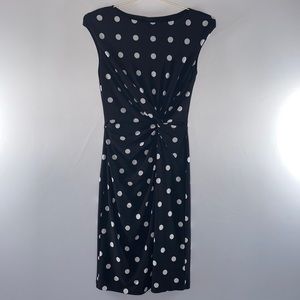 Lauren Ralph Lauren Black & White Dress, Size 8